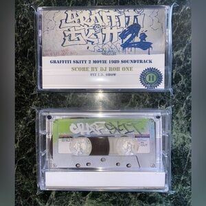 Graffiti skitt 2 soundtrack cassette.  Composed by: Dj ROB ONE fly ID show new
